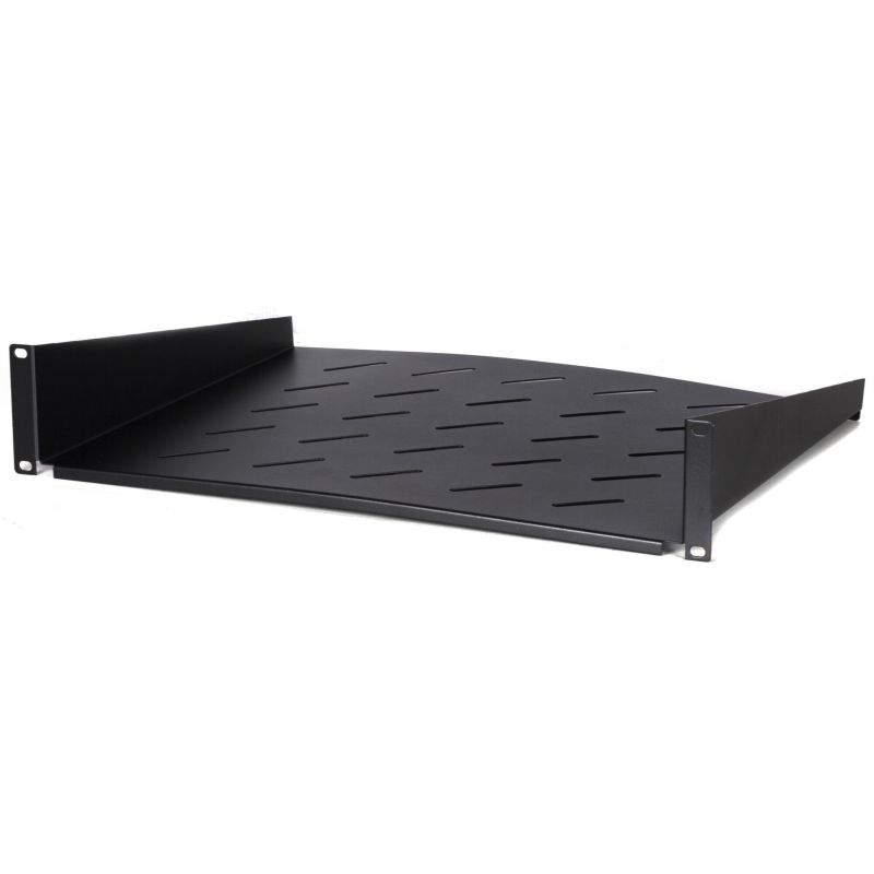 Mensola 2U per armadi a muro da 600 mm di profondità - 400 mm di profondità (max. 12 kg)