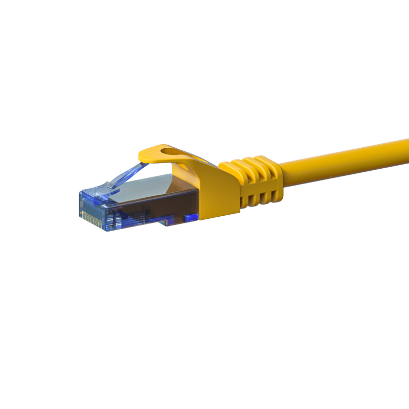 Cavo patch UTP CAT6a 5 m giallo - 100% rame