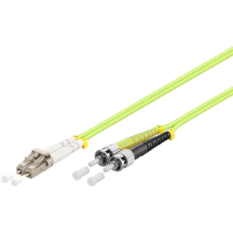 Cavo in fibra ottica LC-ST OM5 (ottimizzato per laser) 0,50 m