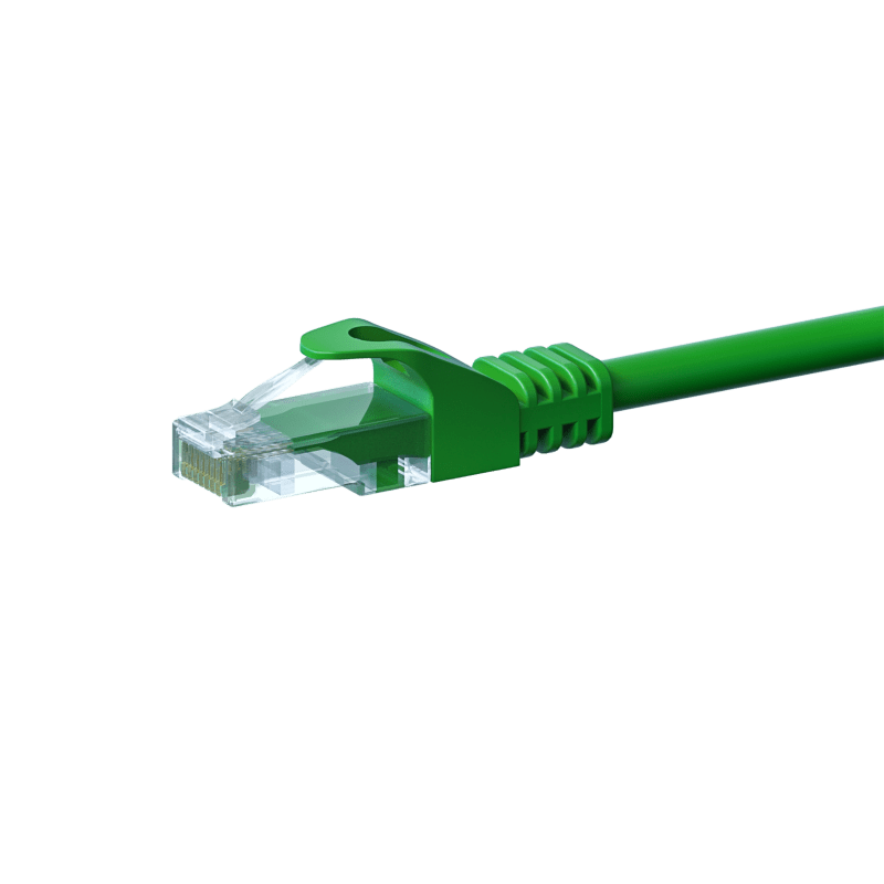 Cavo patch UTP CAT5e 2 m verde - 100% rame