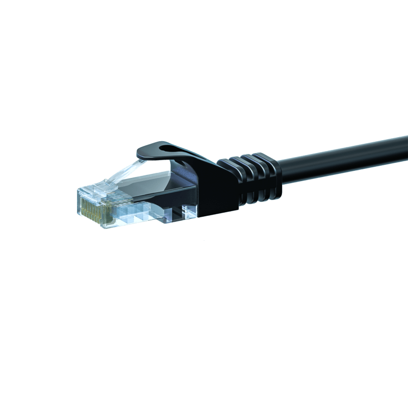Cavo patch CAT5e UTP 2m nero - CCA