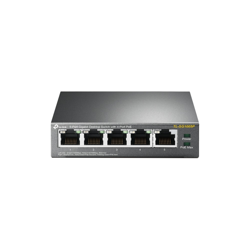 Switch PoE non gestito TP-Link SG1005 a 5 porte