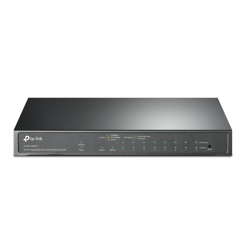 Switch smart PoE gestito TP-Link 1210 a 10 porte
