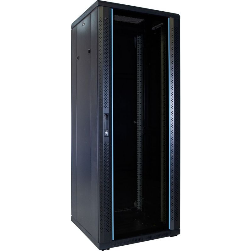 Armadio server 32U con porta in vetro 600x600x1600mm (LxPxA)