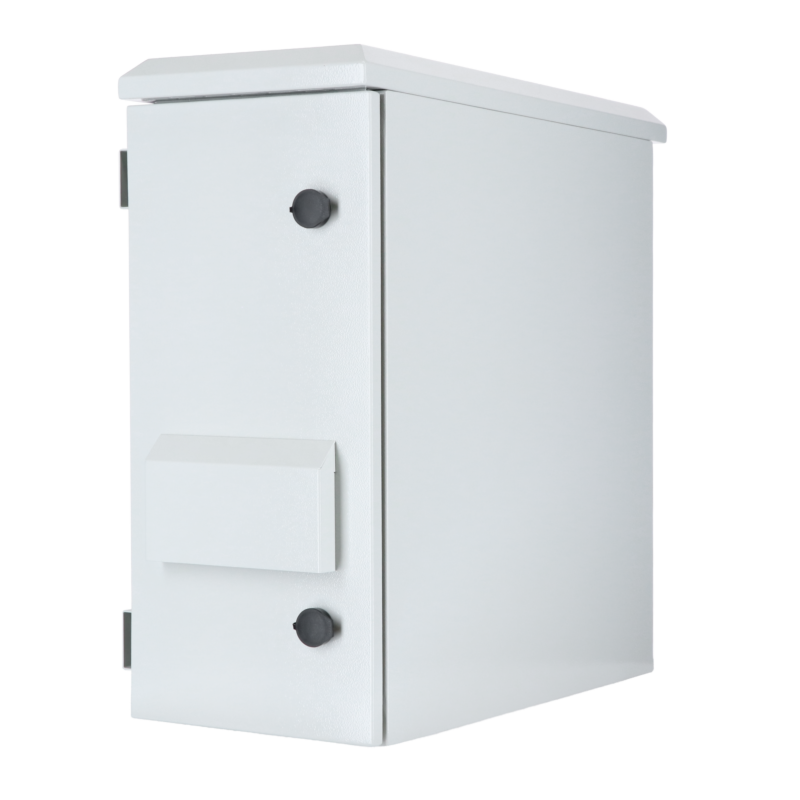 Armadio a muro per esterni 6U per montaggio verticale IP55 - 600x280x600 mm (LxPxA)