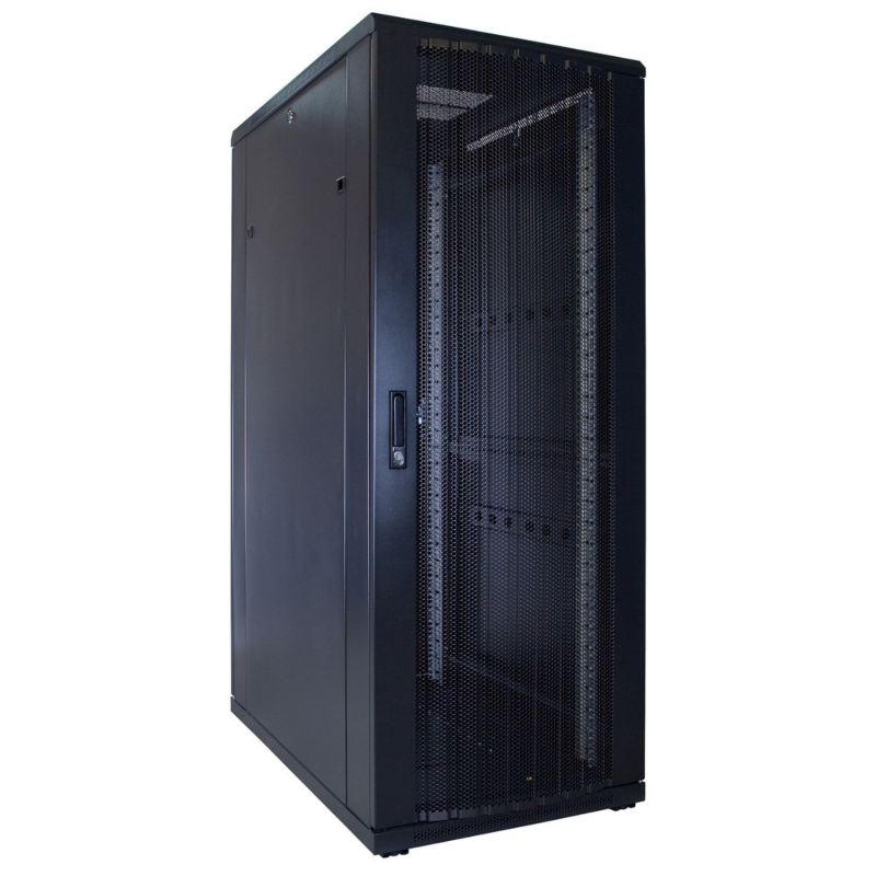 Armadio server 32U con sportello perforato 600x1200x1600mm (LxPxA)