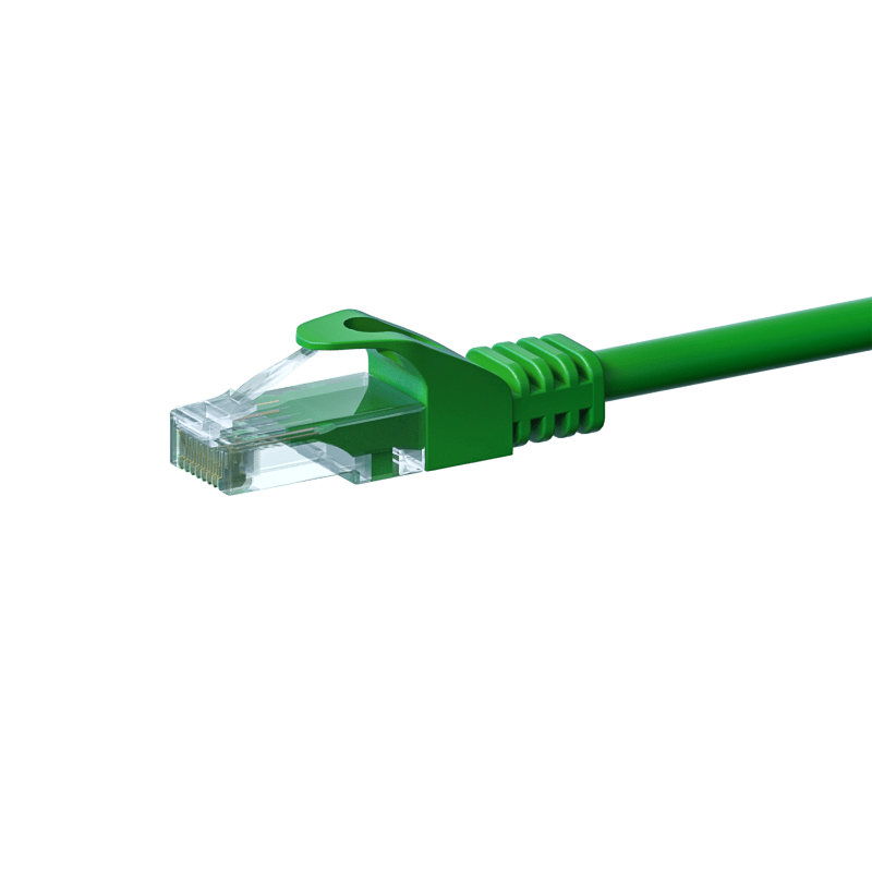 Cavo patch CAT6 UTP 2 m verde - CCA