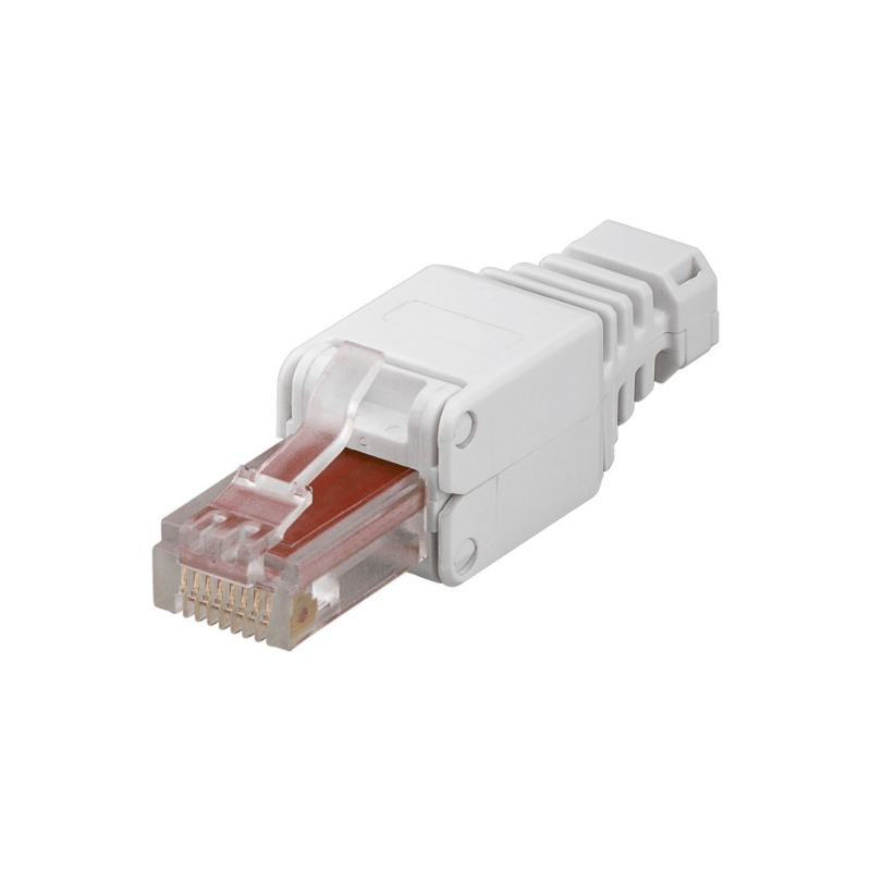 Connettore RJ45 DANICOM UTP CAT6a senza attrezzi - per conduttori flessibili e rigidi