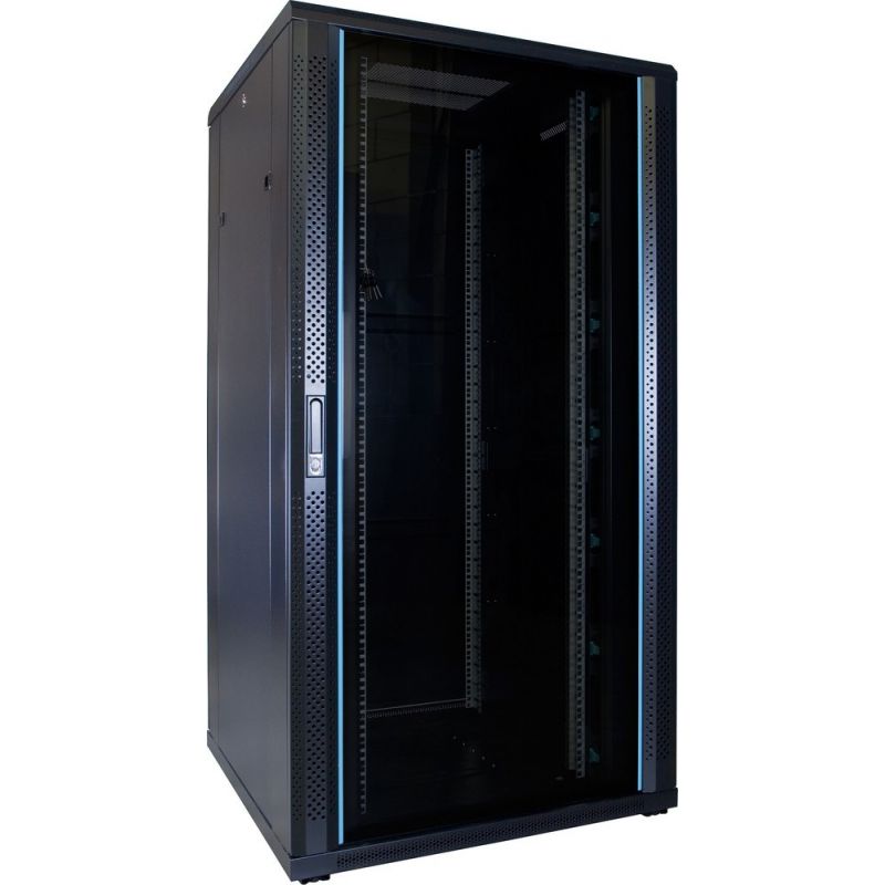 Armadio server 32U con porta in vetro 800x800x1600 mm (LxPxA)