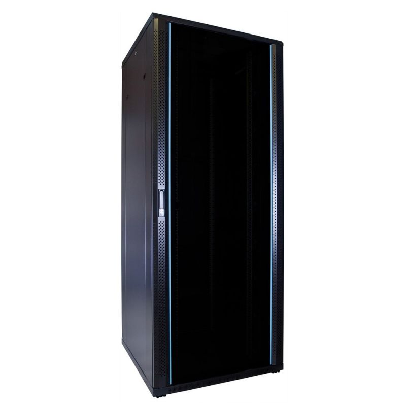 Armadio server 42U con porta in vetro 800x800x2000mm (LxPxA)