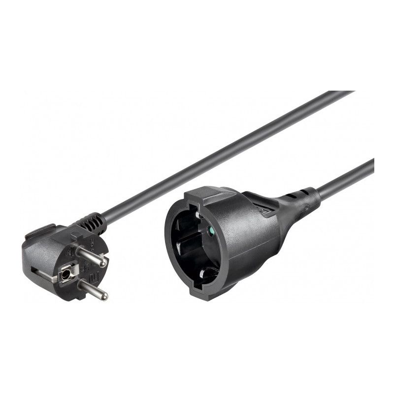 Prolunga Schuko da 3 m, nera