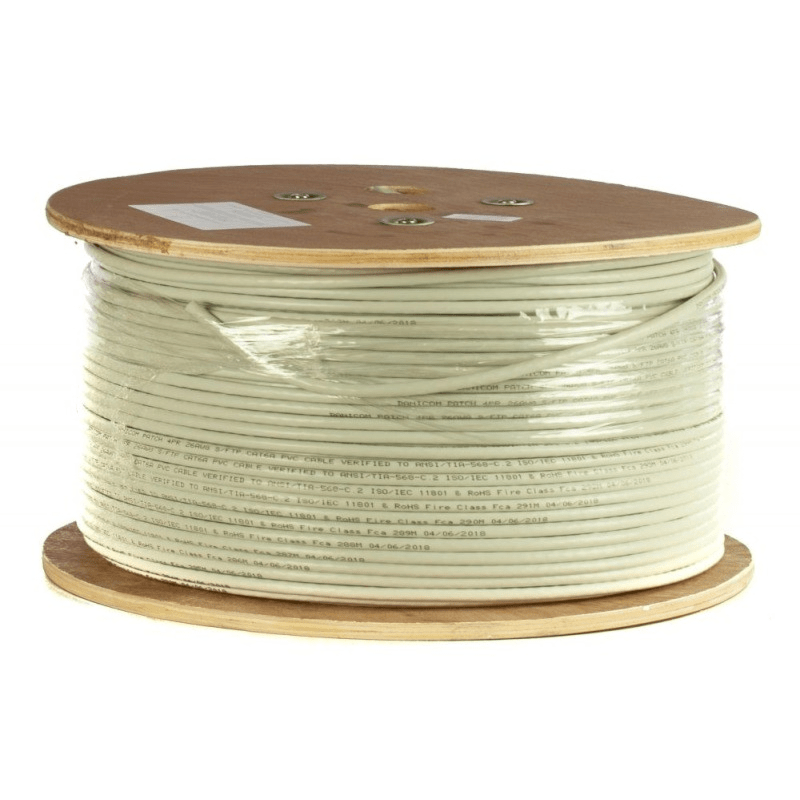 Cavo DANICOM CAT6A SFTP da 305 m su bobina rigida - LSZH (B2ca)