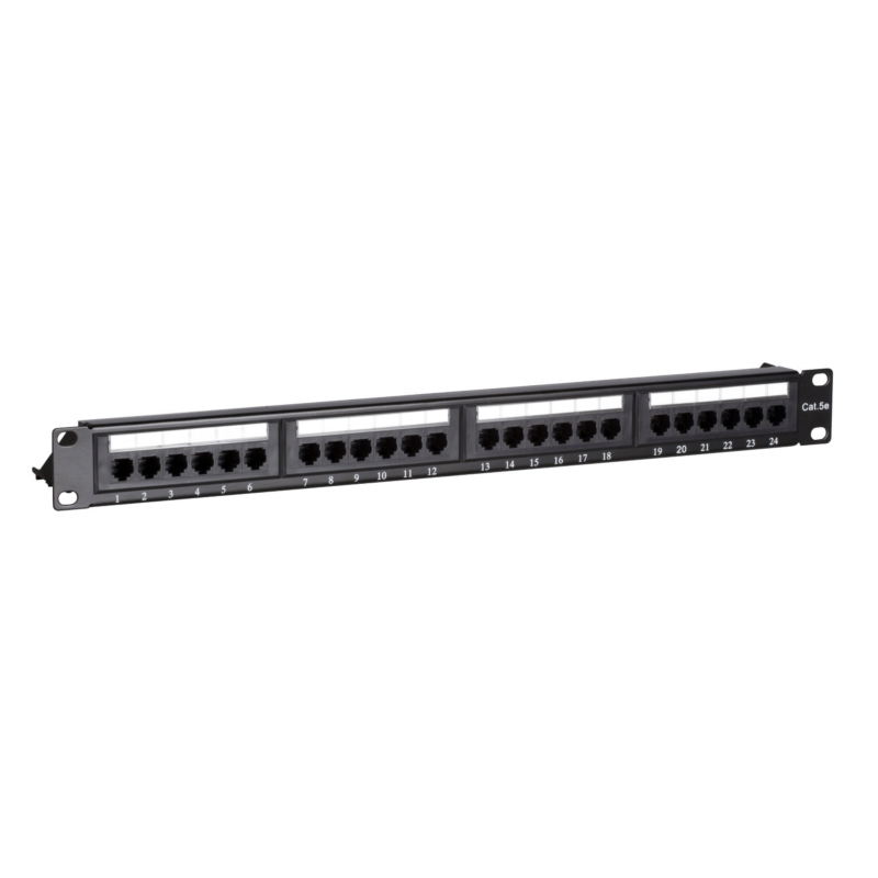 Pannello di permutazione CAT5e UTP - 24 porte