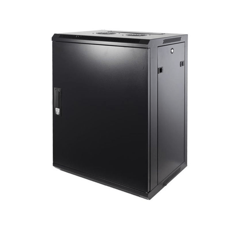 Armadio a muro 12U con anta in metallo 600x600x635 mm (LxPxA)