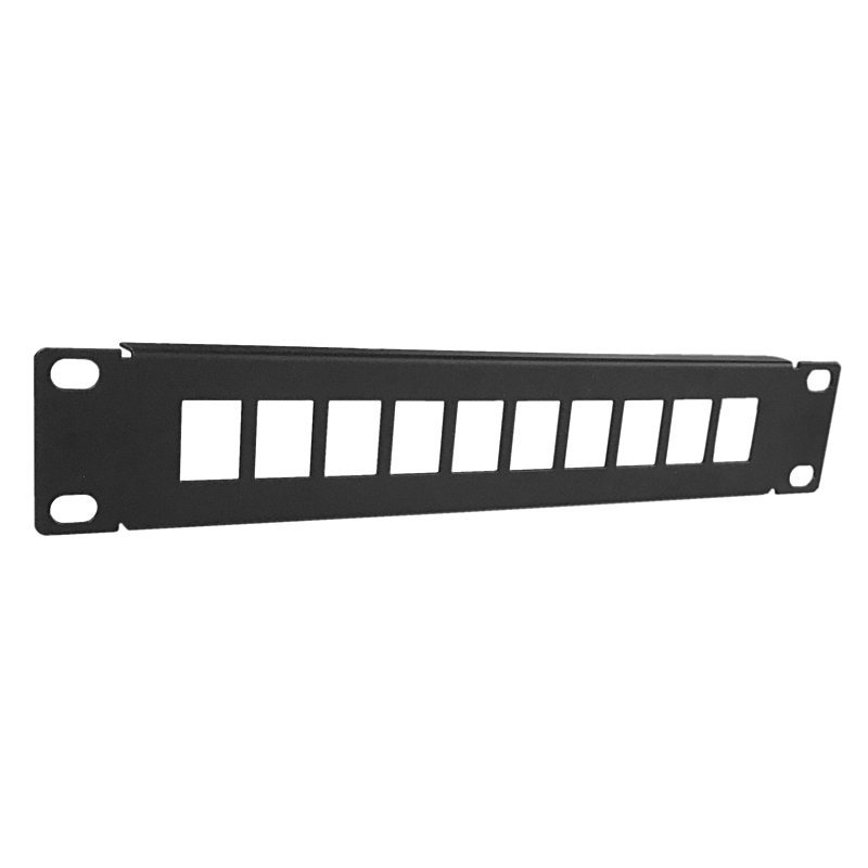 Pannello patch UTP da 10 pollici per Keystone - 10 porte