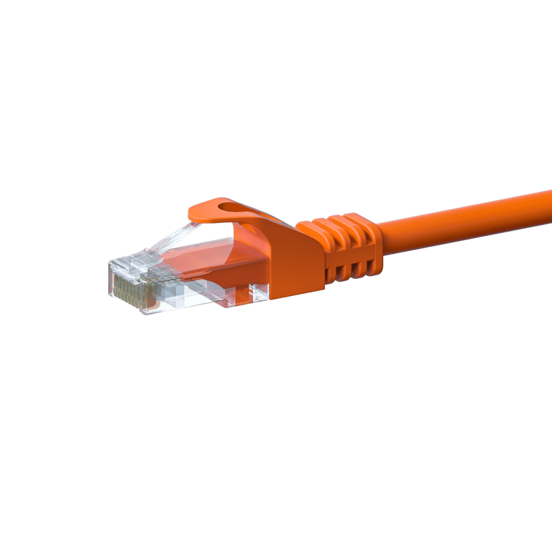 Cavo patch UTP CAT5e 20 m arancione - 100% rame
