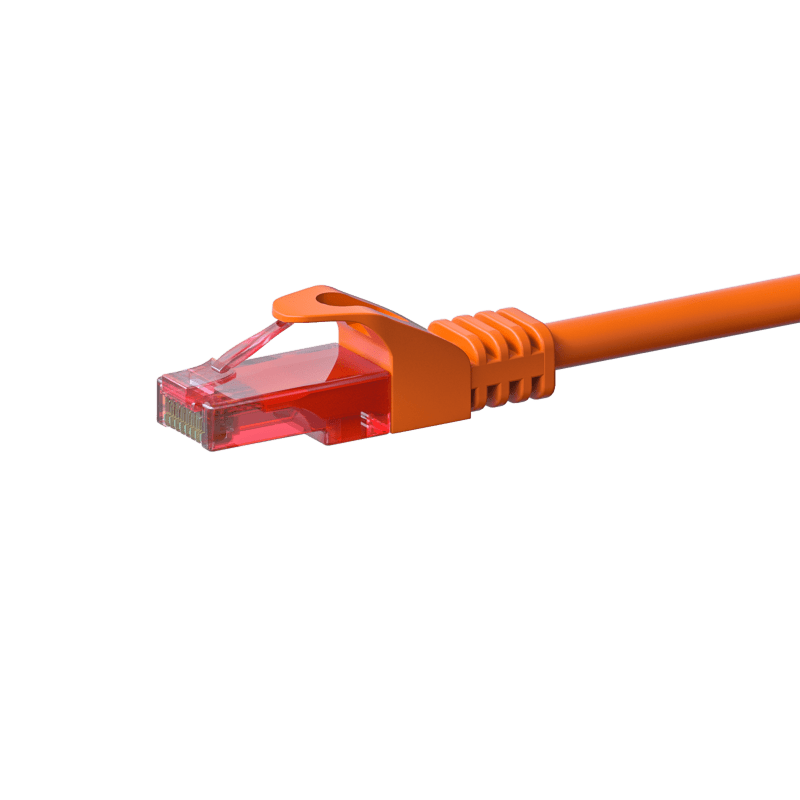 Cavo patch UTP CAT6 da 3 m, arancione - 100% rame