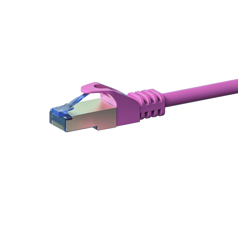 Cavo patch CAT6a S/FTP (PIMF) da 1 m, rosa