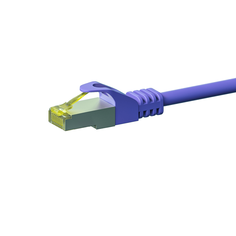Cavo patch Cat7 S/FTP (PIMF) da 30 m, colore viola.