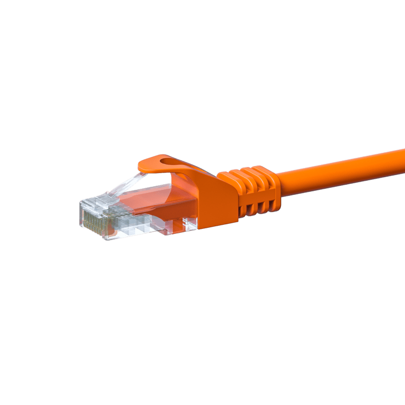 Cavo patch CAT5e UTP da 1 m arancione - CCA
