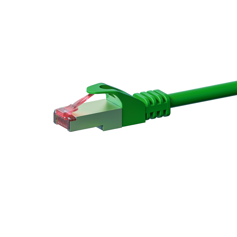Cavo patch CAT6 S/FTP (PIMF) da 10 m, verde.