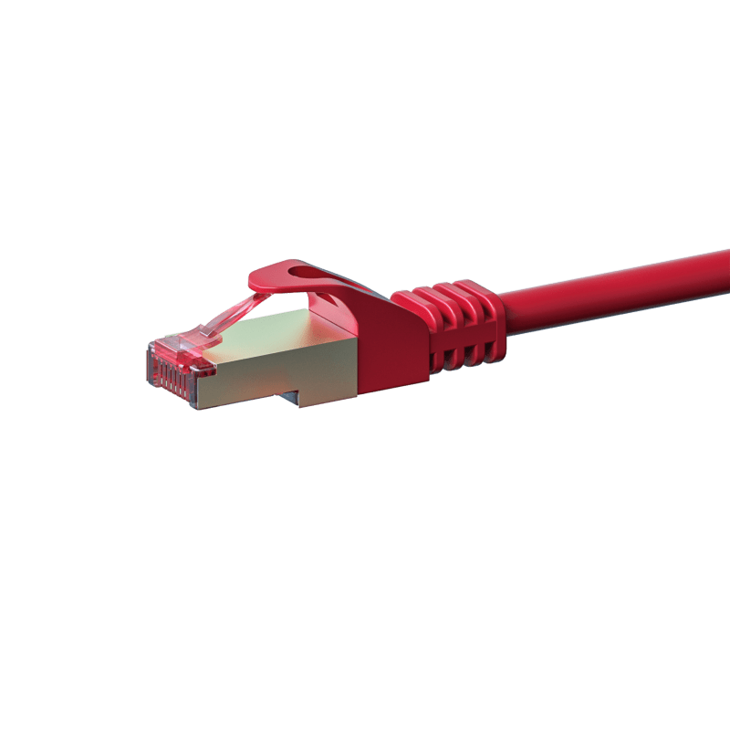 Cavo patch CAT6 S/FTP (PIMF) da 3 m, rosso
