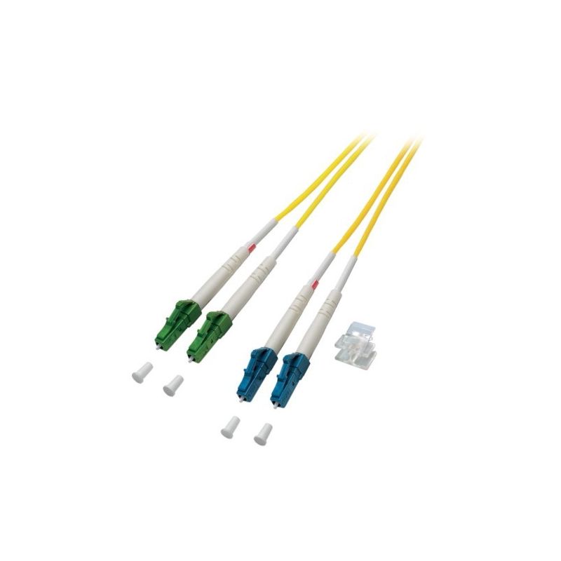 Cavo in fibra ottica duplex OS2 LC/APC-LC da 10 m