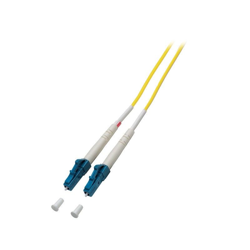 Cavo in fibra ottica simplex OS2 LC-LC 2m