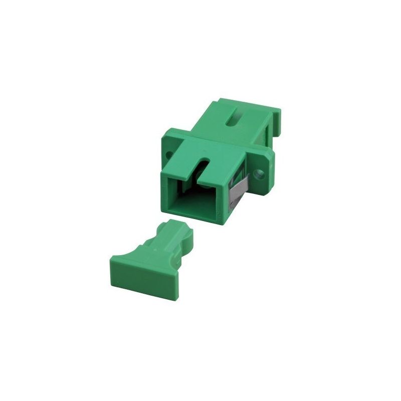 Accoppiamento monomodale SC-SC simplex verde