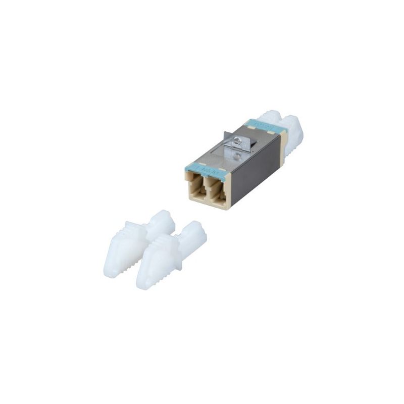 Accoppiamento multimodale E2000-E2000 duplex turchese