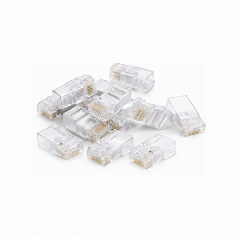 Connettore RJ45 DANICOM UTP CAT6a - per conduttore flessibile - 10 pezzi
