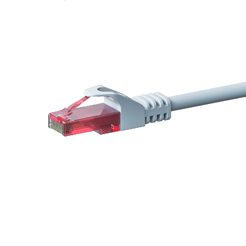 Cavo patch UTP CAT6 da 15 m, bianco - 100% rame