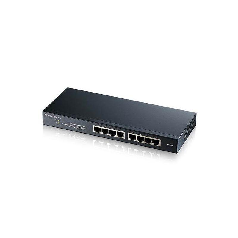 Switch gestito intelligente Zyxel GS1900 a 8 porte