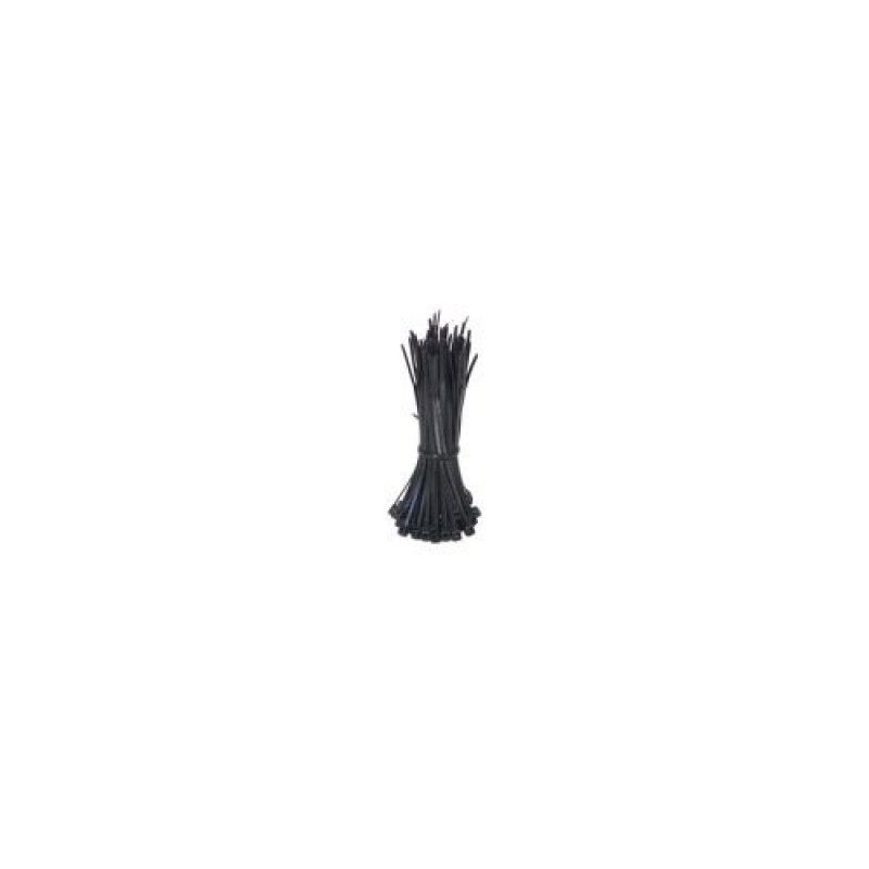 Fascette per cavi nere da 280 mm - 100 pezzi