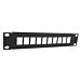 Pannello patch UTP da 10 pollici per Keystone - 10 porte