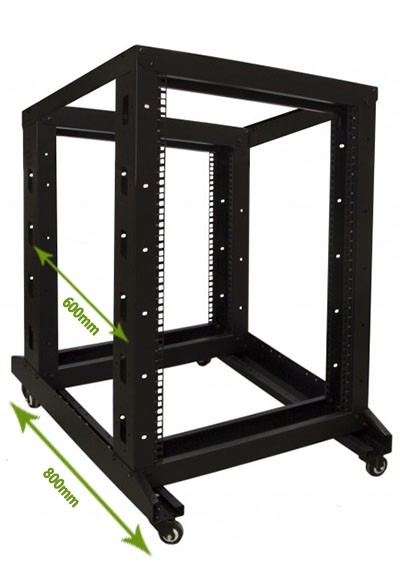 Rack per relè 18U Relay Rack 18U